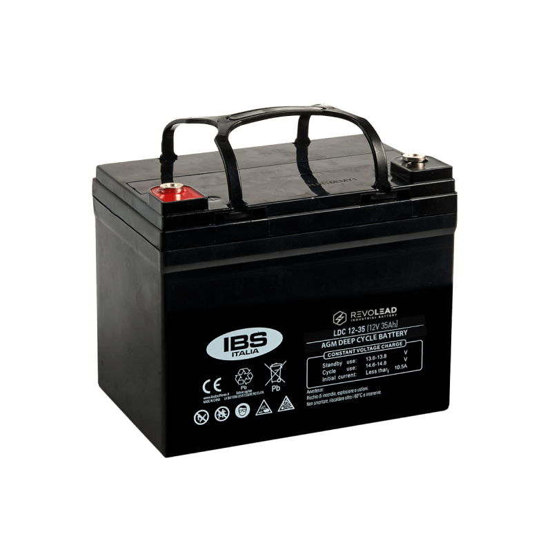 Batteria auto REVOLEAD LDC12 35 AGM 12V 35Ah